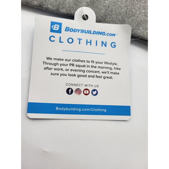 NWT Bodybuilding.com Gray Workout Bra - Picture 6 of 10